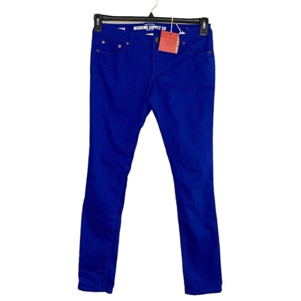 MOSSIMO Blue Skinny Fit 6 Jeans Jeggings Sz 11 NEW